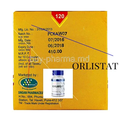 Orlistat sandoz 120 mg pas cher